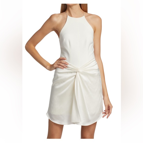 Cinq a sept Lauretta Tie Front Dress - Picture 1 of 9